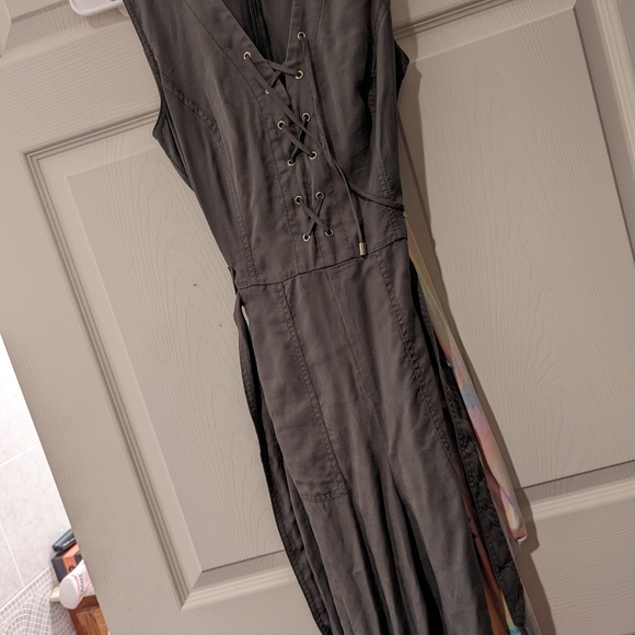 Green Jumpsuit with Pockets - Picture 1 of 1